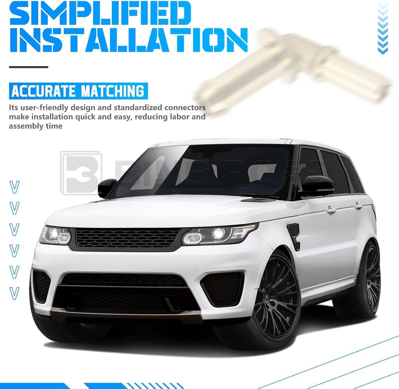 BINB ROAD LR049990 Thermostat Water Outlet Hose Connector Kit Compatible with Range Rover Sport 2017 Discovery 4 - Image 4
